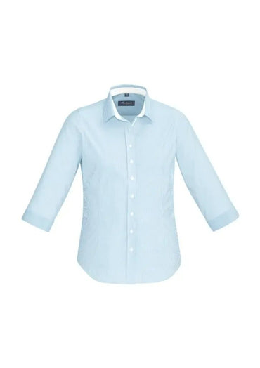 Biz Corporates Fifth Avenue Womens 3/4 Sleeve Shirt 40111
