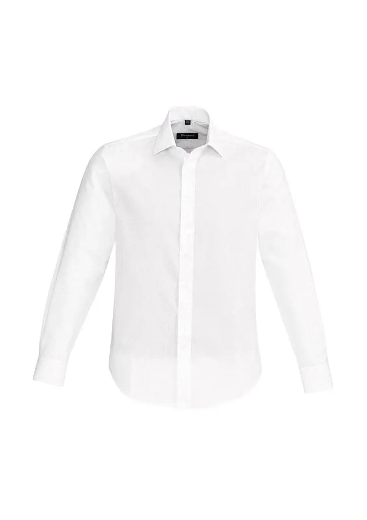Biz Corporates Hudson Mens Long Sleeve Shirt 40320 - Simply Scrubs Australia