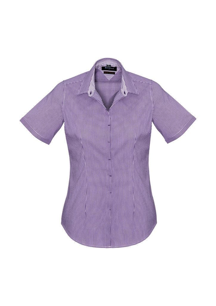 Biz Corporates Newport Womens Short Sleeve Shirt 42512
