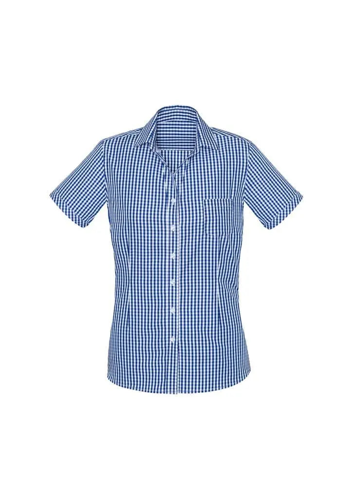 Biz Corporates Springfield Womens Short Sleeve Shirt 43412 - Simply Scrubs Australia