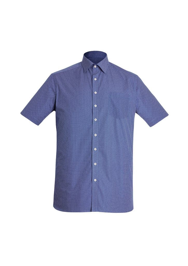 Biz Corporates Oscar Mens Short Sleeve Shirt 44522 - Simply Scrubs Australia