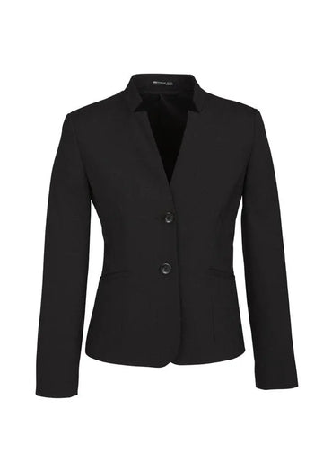 Biz Corporates Women's Short Jacket with Reverse Lapel 64013 - Flash Uniforms