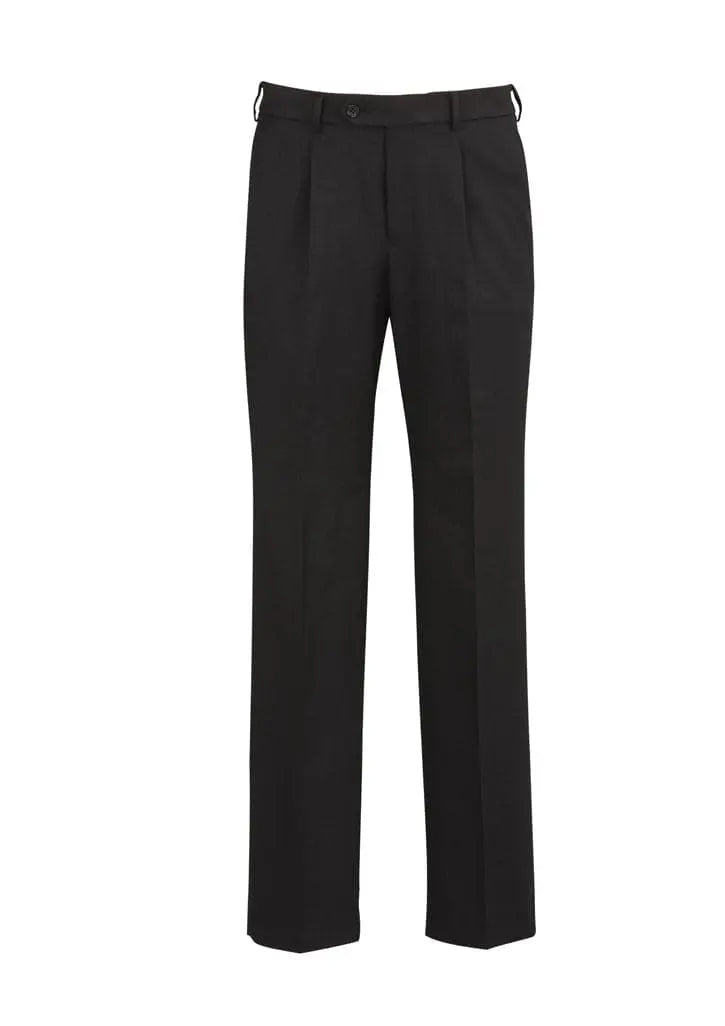 Biz Corporates Mens One Pleat Pant 70111S - Simply Scrubs Australia