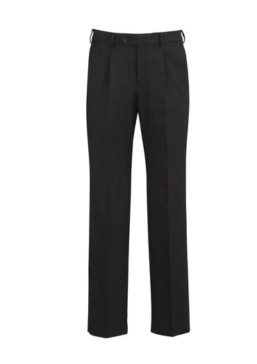 Biz Corporates Mens One Pleat Pant 70111S - Simply Scrubs Australia
