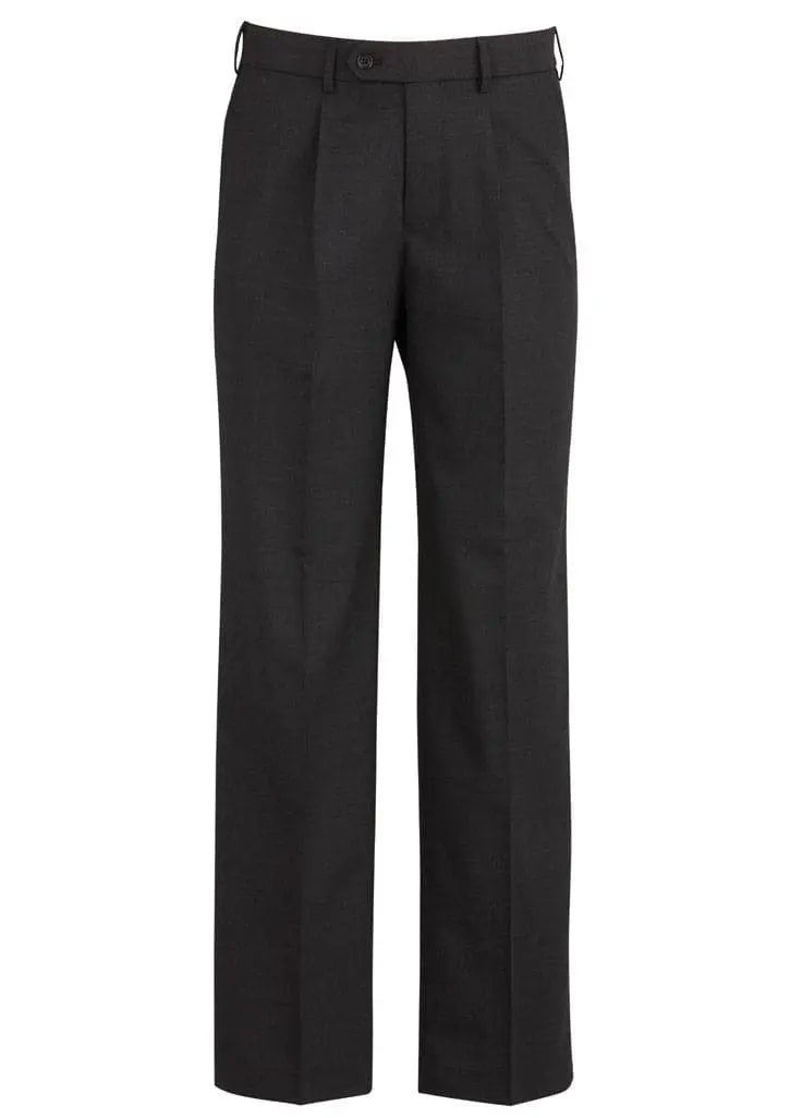 Biz Corporates Mens One Pleat Pant 74011R - Simply Scrubs Australia