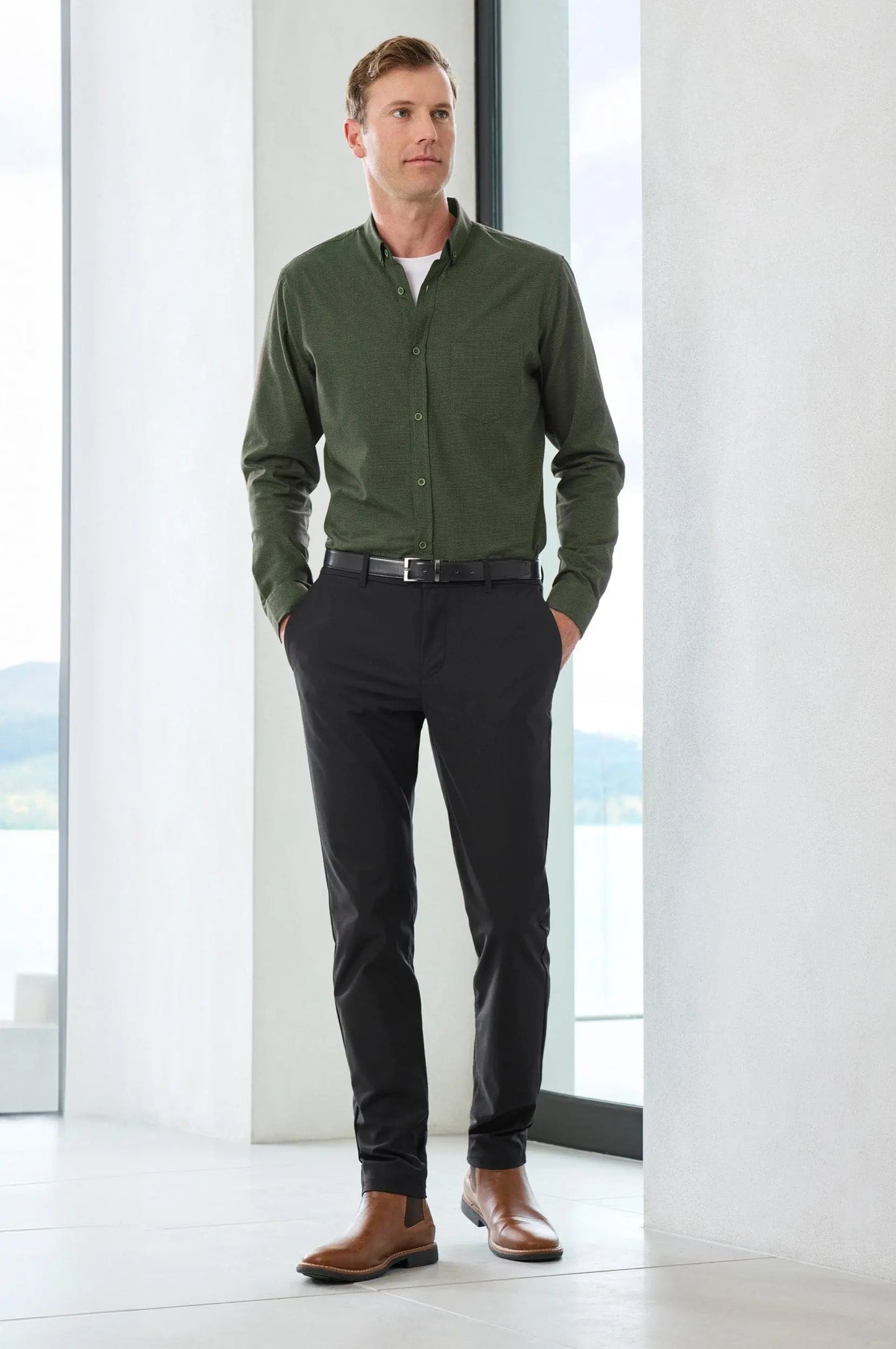Biz Collection Men’s Venture Performance Pant BS423M Simply Scrubs Australia