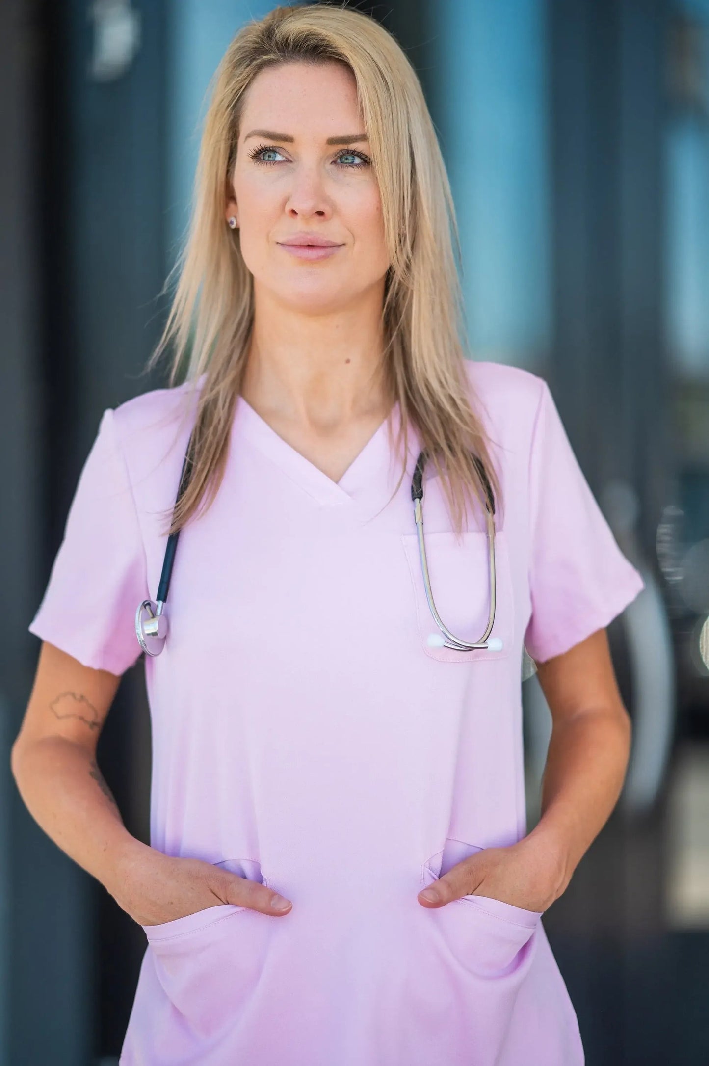 Softies London Women’s Premium Scrub Top LT01