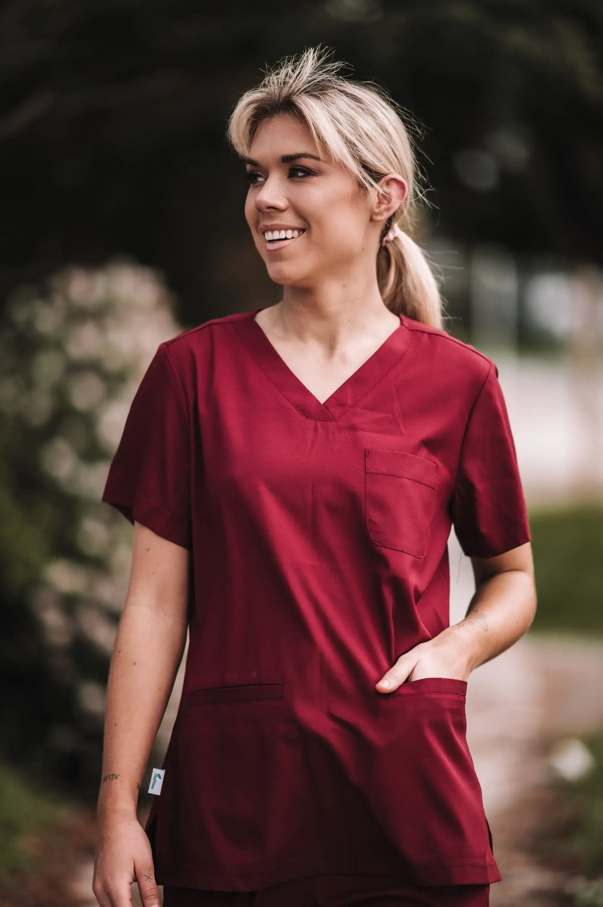 Softies London Women’s Premium Scrub Top LT01