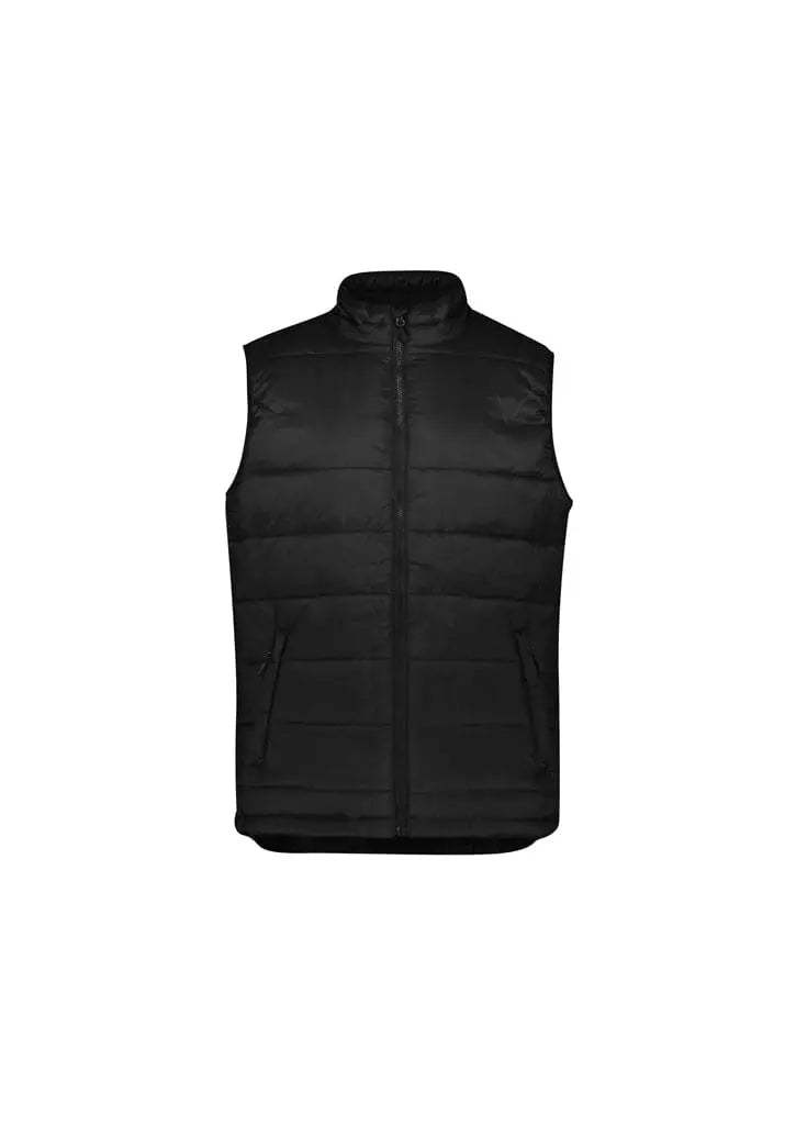 Biz Collection Men’s Alpine Puffer Vest J211M - Simply Scrubs Australia