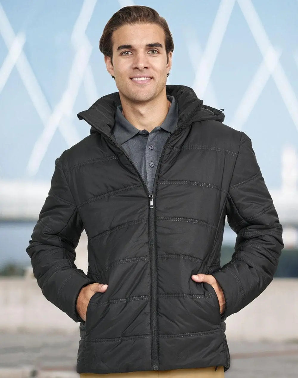 Winning Spirit Unisex Sustainable Seamless Parka Jacket JK58 - Simply Scrubs Australia