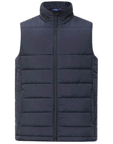 Sustainable Men's Insulated Puffer Vest JK61 Simply Scrubs Australia