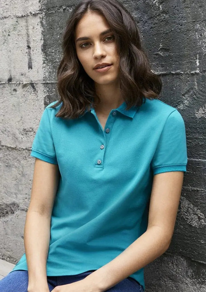 Ladies City Polo Shirt P105LS - Simply Scrubs Australia