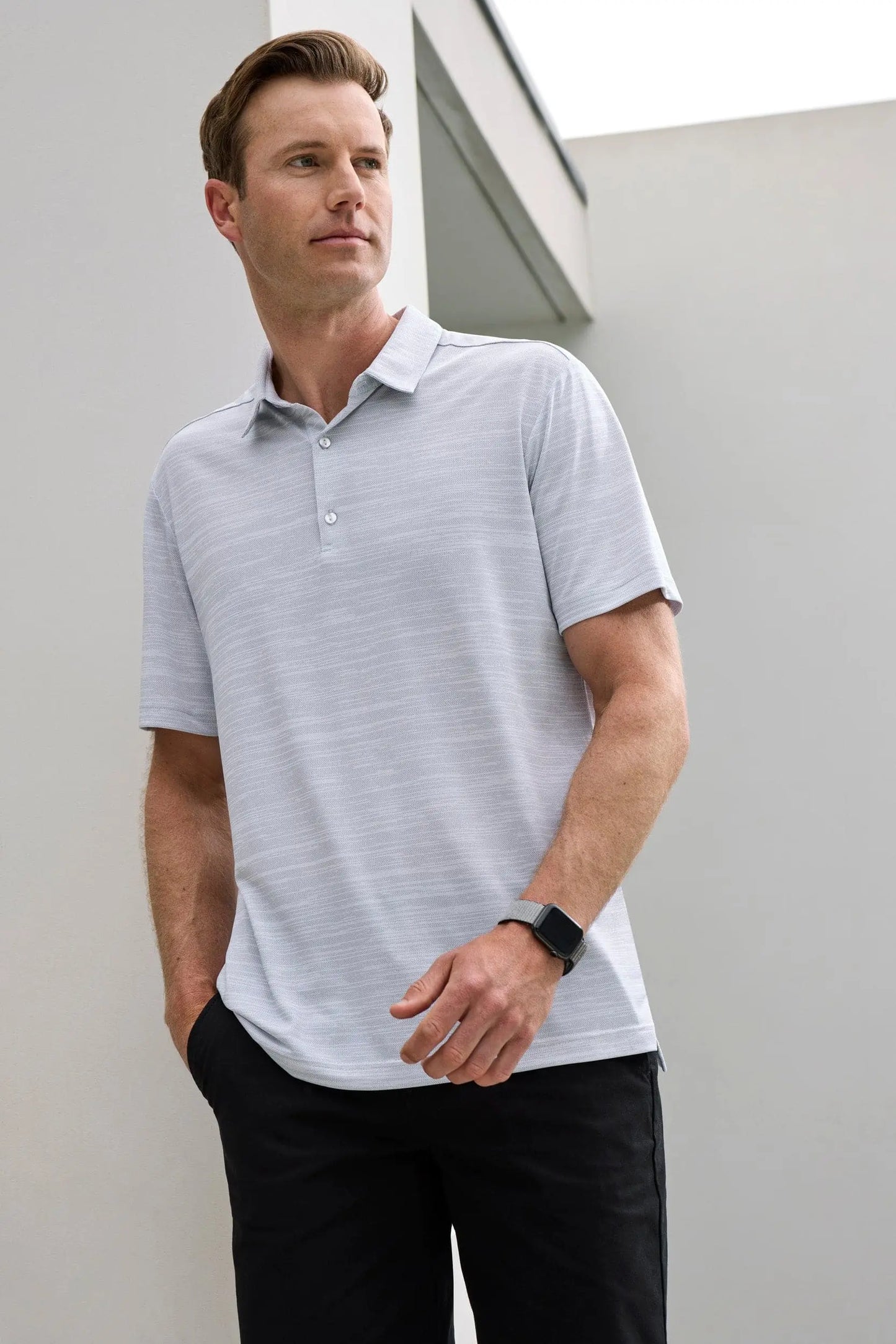 Biz Collection Men's Orbit Short Sleeve Polo Shirt P410MS Simply Scrubs Australia