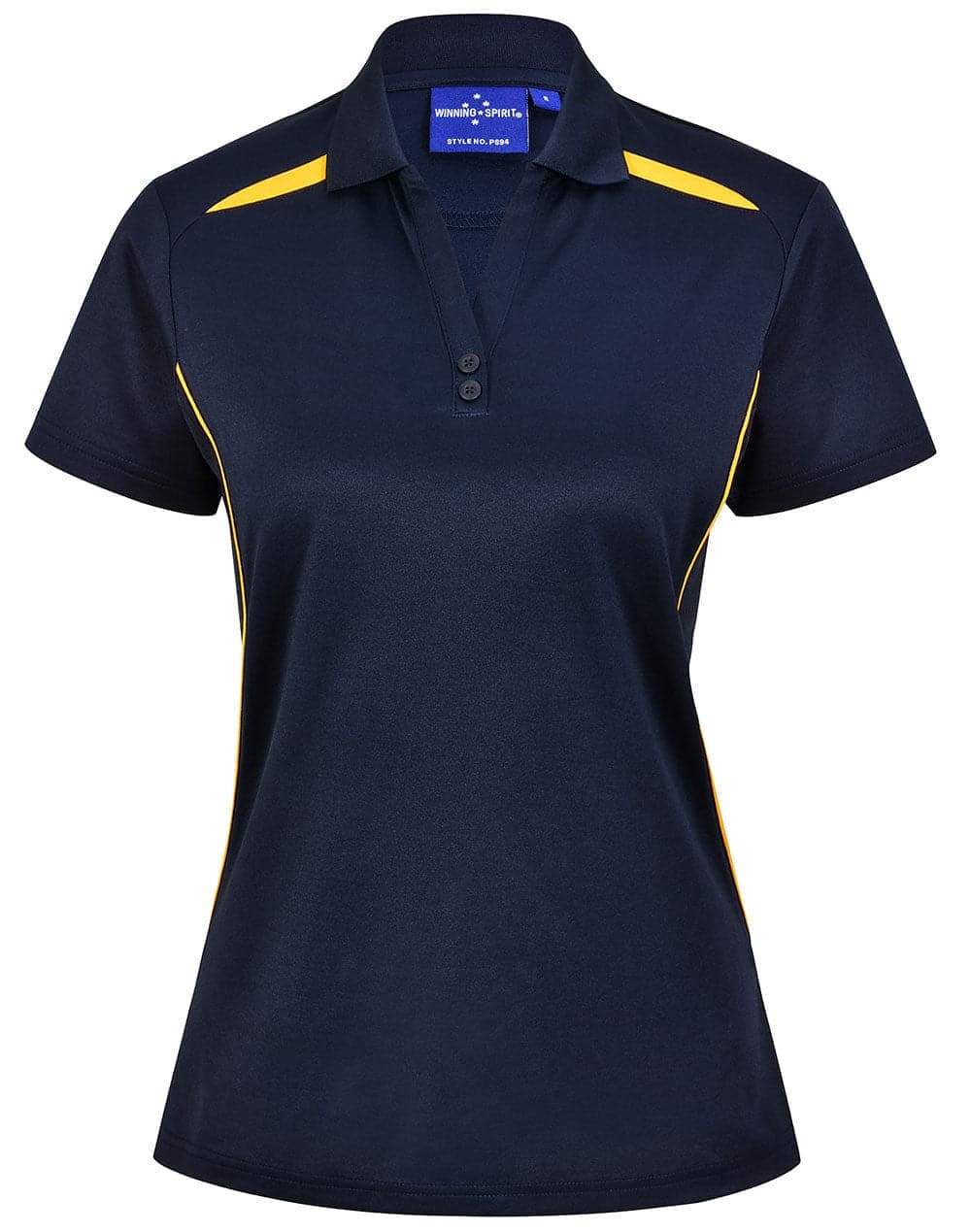 Women's Sustainable Poly/Cotton Contrast Polo Shirt PS94 - Simply Scrubs Australia