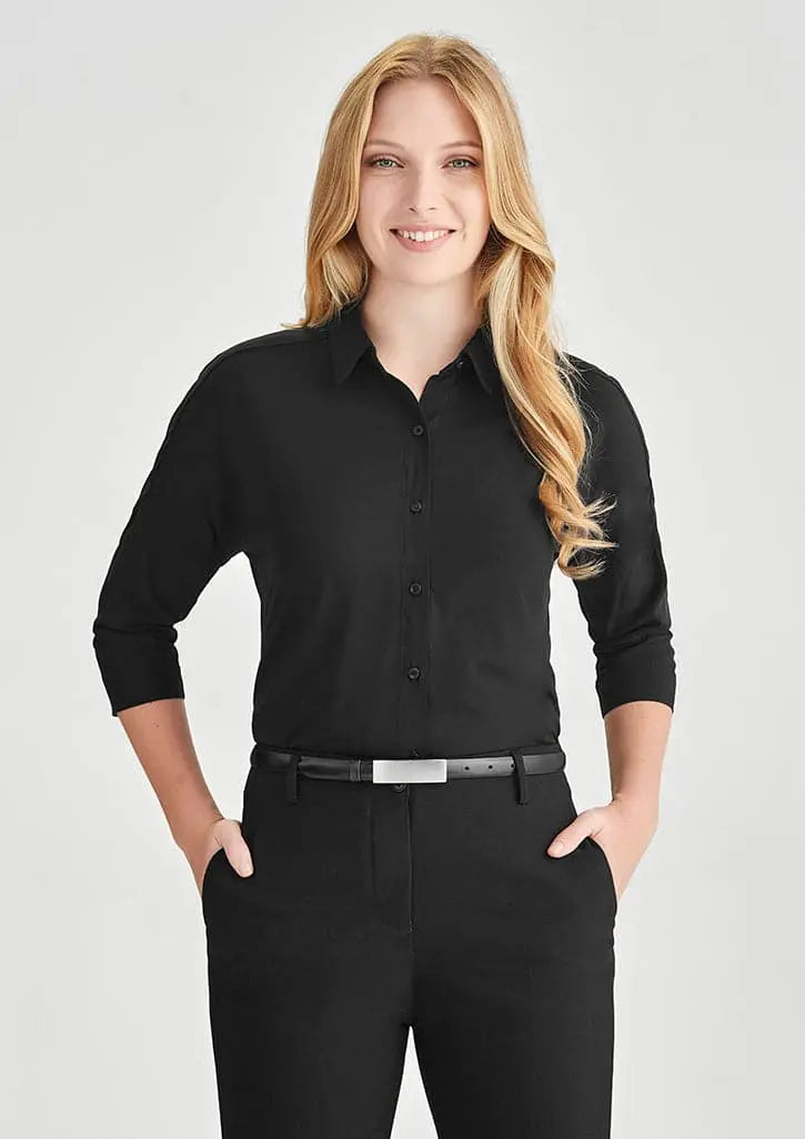 Biz Collection Dahlia 3/4 Sleeve Blouse RB366LT Simply Scrubs Australia