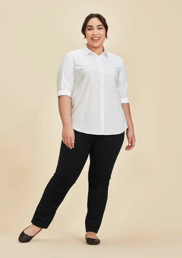 Biz Collection Traveller Womens Slim Leg Chino Pants RGP263L - Simply Scrubs Australia