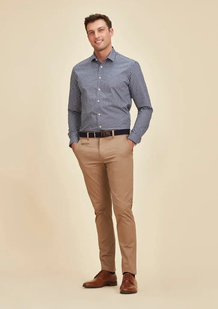 Biz Collection Traveller Men's Tapered Chino Pants RGP263M - Simply Scrubs Australia