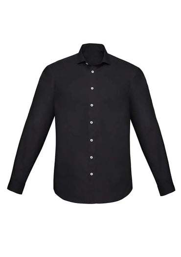 Biz Corporates Charlie Mens Slim Fit L/S Shirt RS969ML - Simply Scrubs Australia