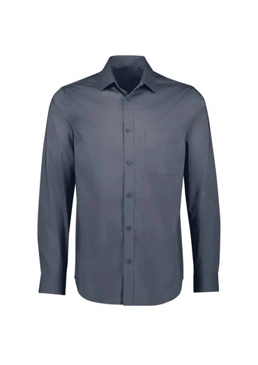 Biz Collection Men's Mason Tailored Shirt S335ML - Simply Scrubs Australia