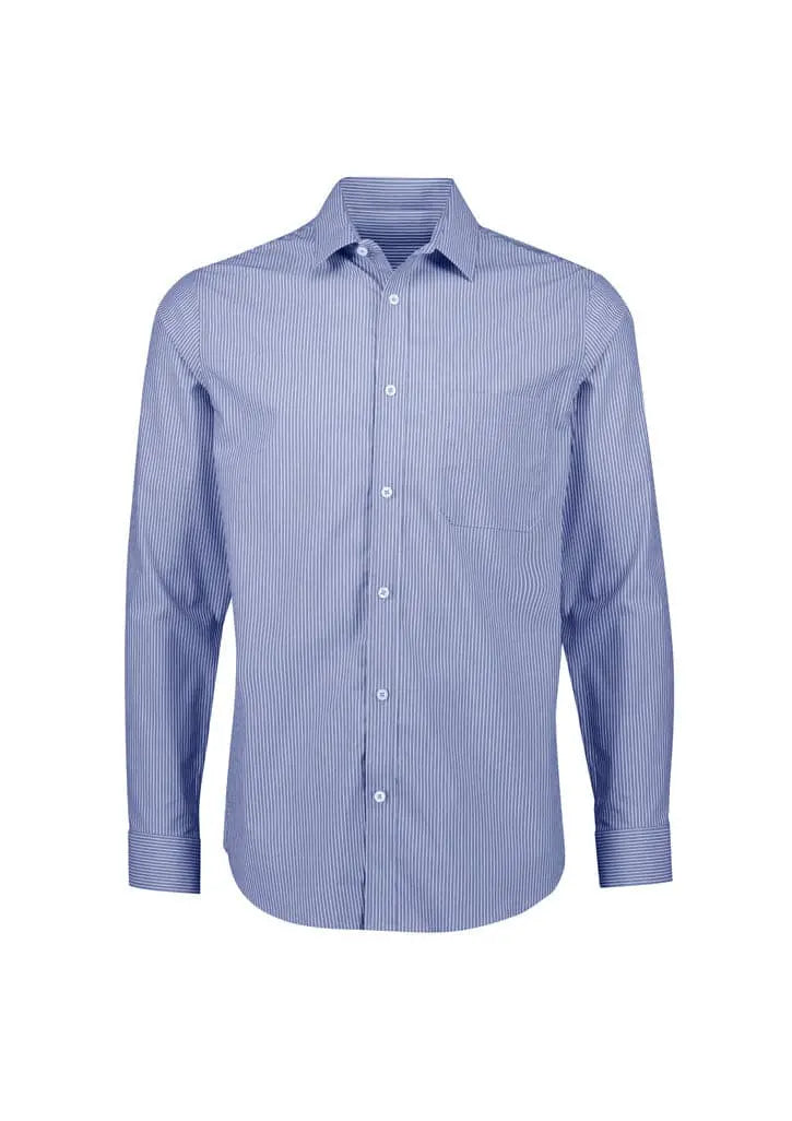 Biz Collection Men's Conran Classic Shirt S336ML Simply Scrubs Australia