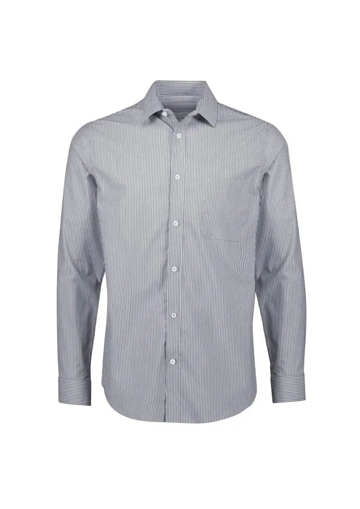 Biz Collection Men's Conran Tailored Shirt S337ML Simply Scrubs Australia
