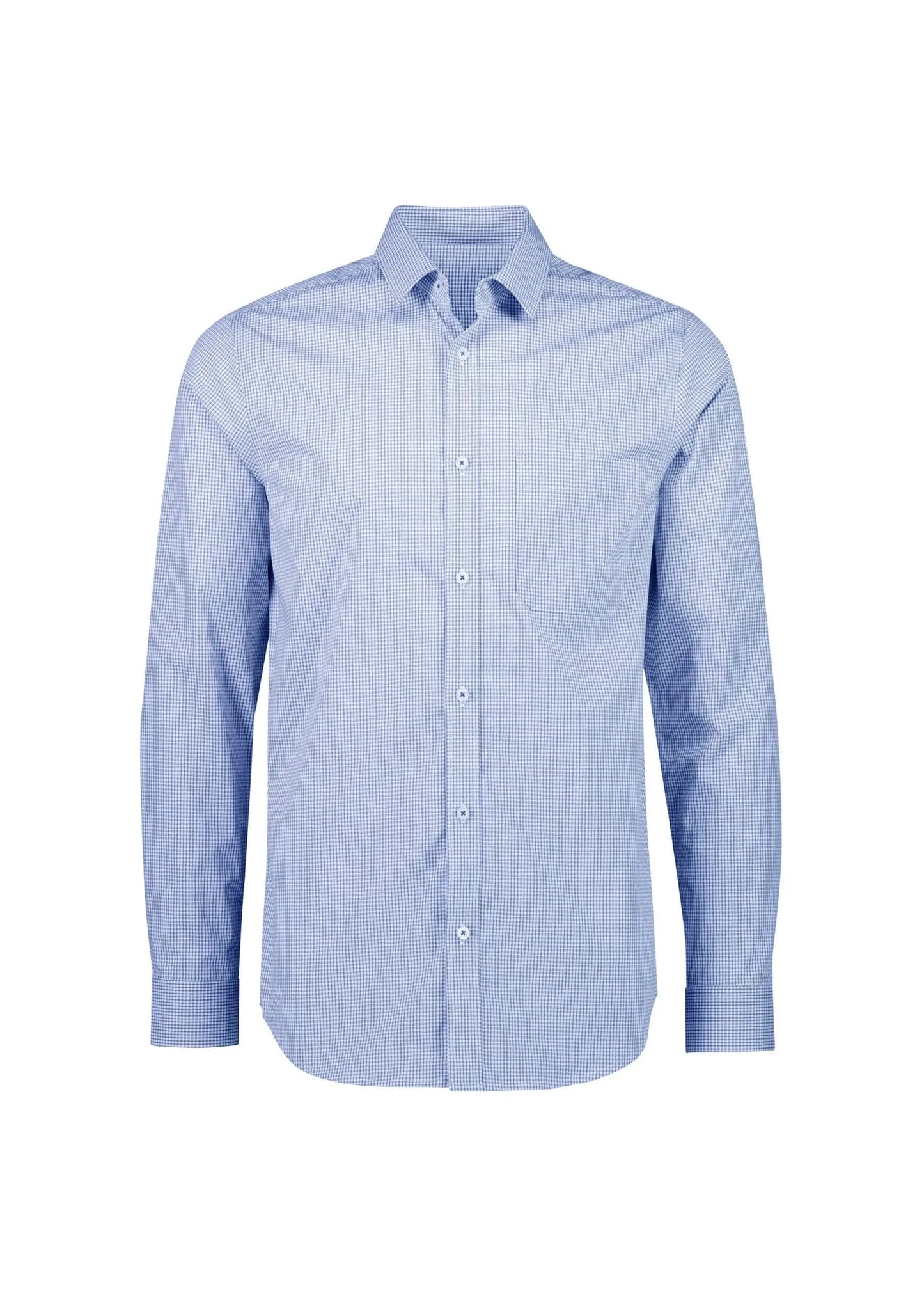 Biz Collection Men's Bristol Classic Long Sleeve Shirt S338ML Simply Scrubs Australia