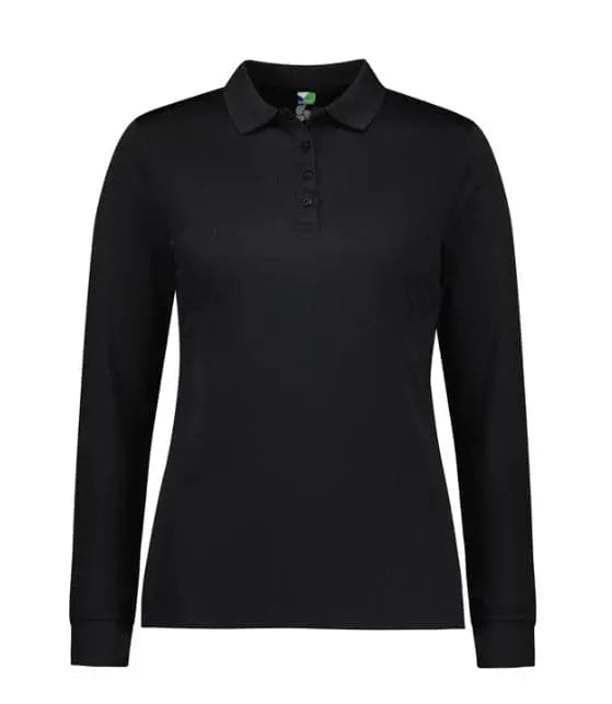 Biz Collection Action Ladies Long Sleeve Polo Shirt P206LL - Simply Scrubs Australia