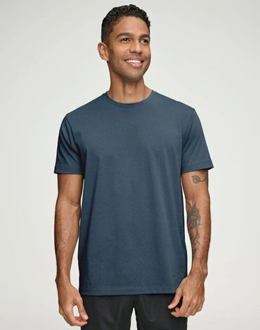 Premium Cotton Face Men's Tee TS43 Simply Scrubs Australia