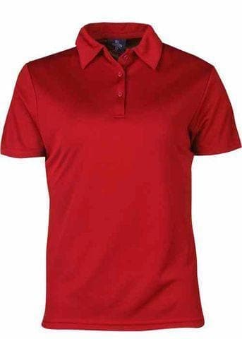 Aussie Pacific Casual Wear Red / 6 AUSSIE PACIFIC botany ladies polo - 2307