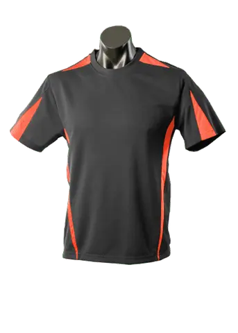 Aussie Pacific Casual Wear Black/Orange / 6 AUSSIE PACIFIC Eureka kids tees - 3204