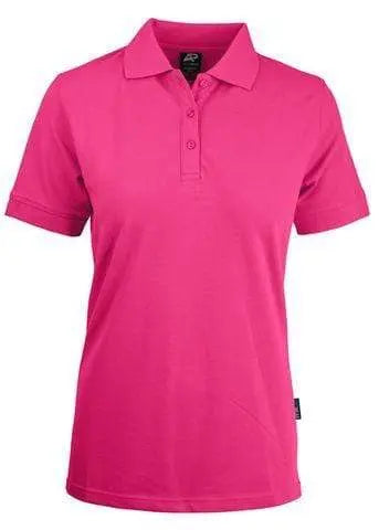 Aussie Pacific Casual Wear Pink / 6 AUSSIE PACIFIC laides claremont polo - 2315