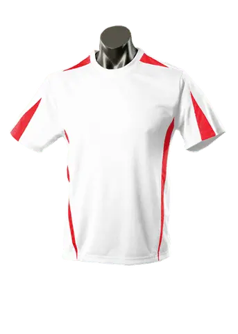 Aussie Pacific Casual Wear White/Red / S AUSSIE PACIFIC men's eureka tees 1204