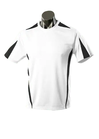 Aussie Pacific Casual Wear White/Black / S AUSSIE PACIFIC men's eureka tees 1204