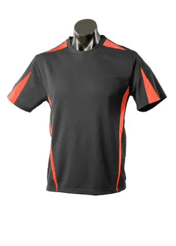 Aussie Pacific Casual Wear Black/Orange / S AUSSIE PACIFIC men's eureka tees 1204