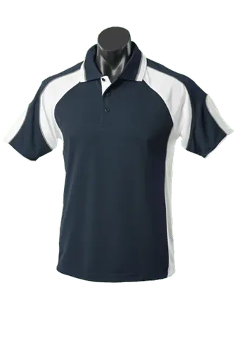 Aussie Pacific Casual Wear Navy/White/Ashe / S AUSSIE PACIFICThe Murray men's polo shirt 1300
