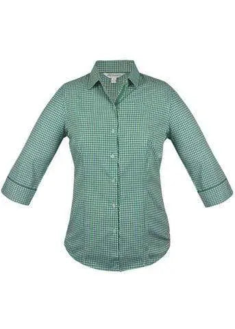 Aussie Pacific Corporate Wear Emerald / 4 AUSSIE PACIFIC LADIES EPSOM 3/4 SLEEVE 2907T