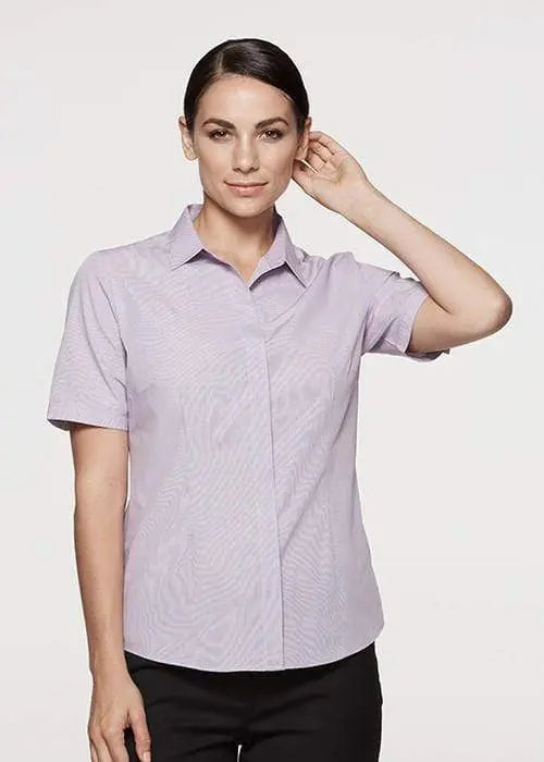 Aussie Pacific Corporate Wear AUSSIE PACIFIC LADIES GRANGE SHORT SLEEVE 2902S