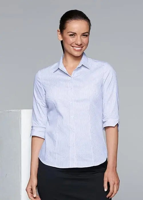 Aussie Pacific Corporate Wear AUSSIE PACIFIC LADIES HENLEY 3/4 SLEEVE 2900T