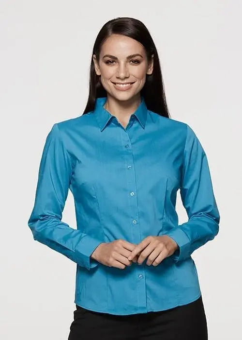 Aussie Pacific Corporate Wear AUSSIE PACIFIC LADIES MOSMAN LONG SLEEVE 2903L