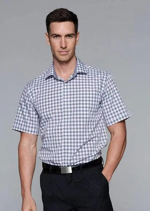 Aussie Pacific Corporate Wear AUSSIE PACIFIC MENS DEVONPORT SHORT SLEEVE 1908S