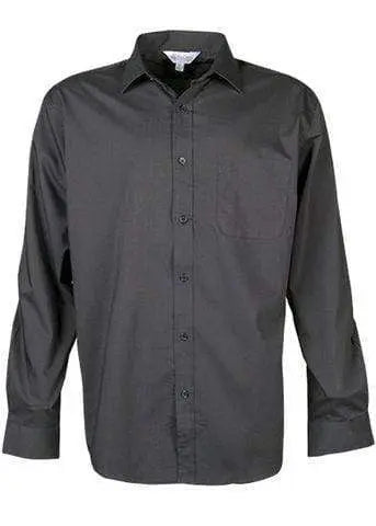 Aussie Pacific Corporate Wear Black / XXS AUSSIE PACIFIC MENS mosman long sleeve 1903l
