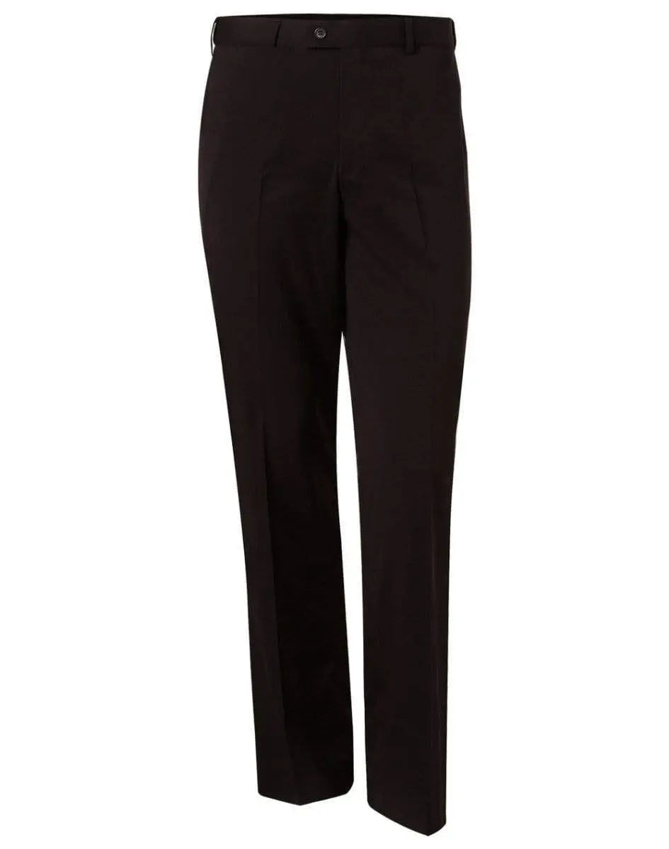 Benchmark Corporate Wear Navy / 77 BENCHMARK Men's Poly/Viscose Stretch Pants Flexi Waist M9330