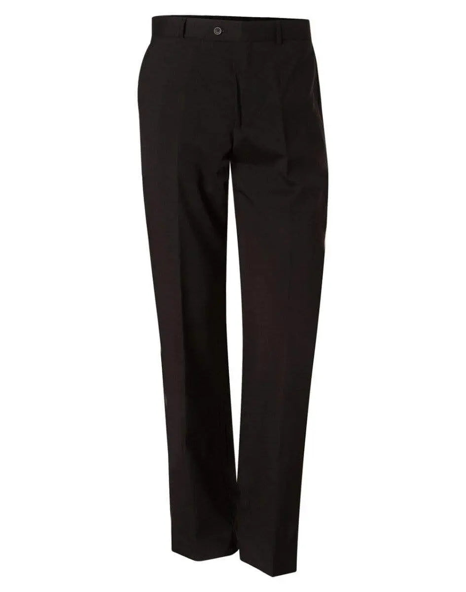 Benchmark Corporate Wear Black / 77 BENCHMARK Men's Wool Blend Stretch Pants M9300
