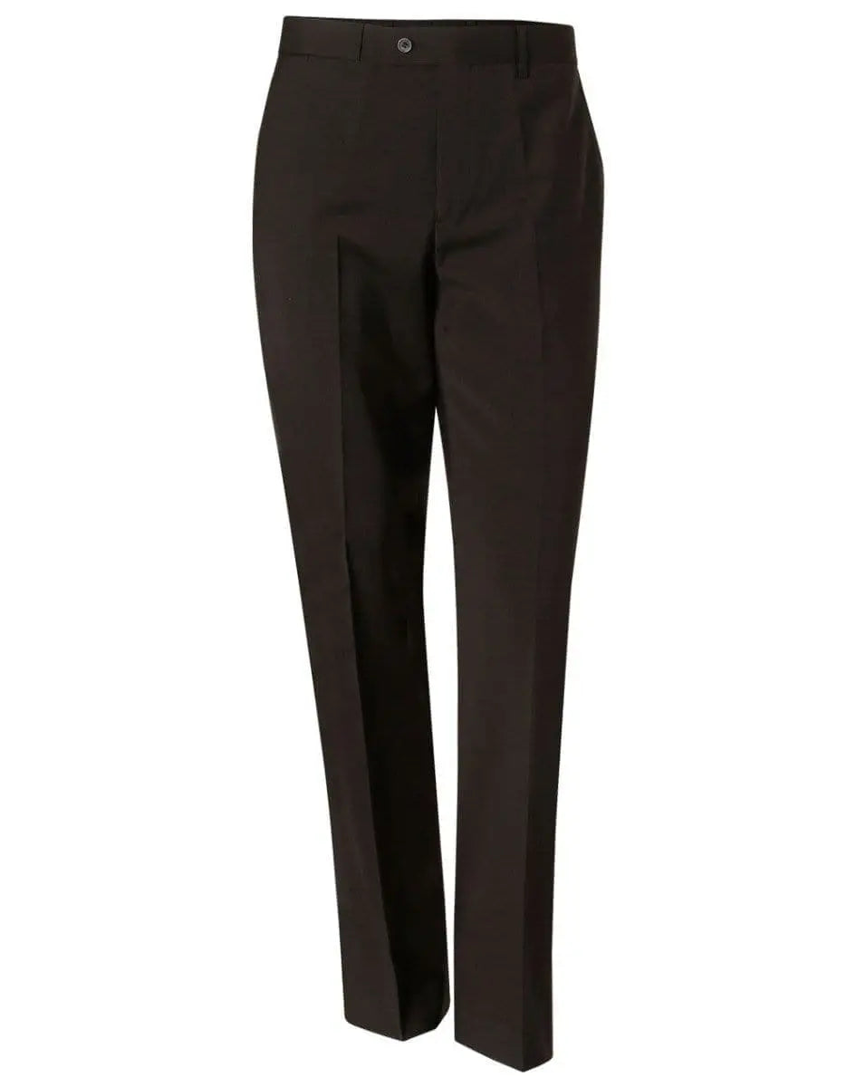 Benchmark Corporate Wear Charcoal / 77 BENCHMARK Men's Wool Blend Stretch Pants M9300