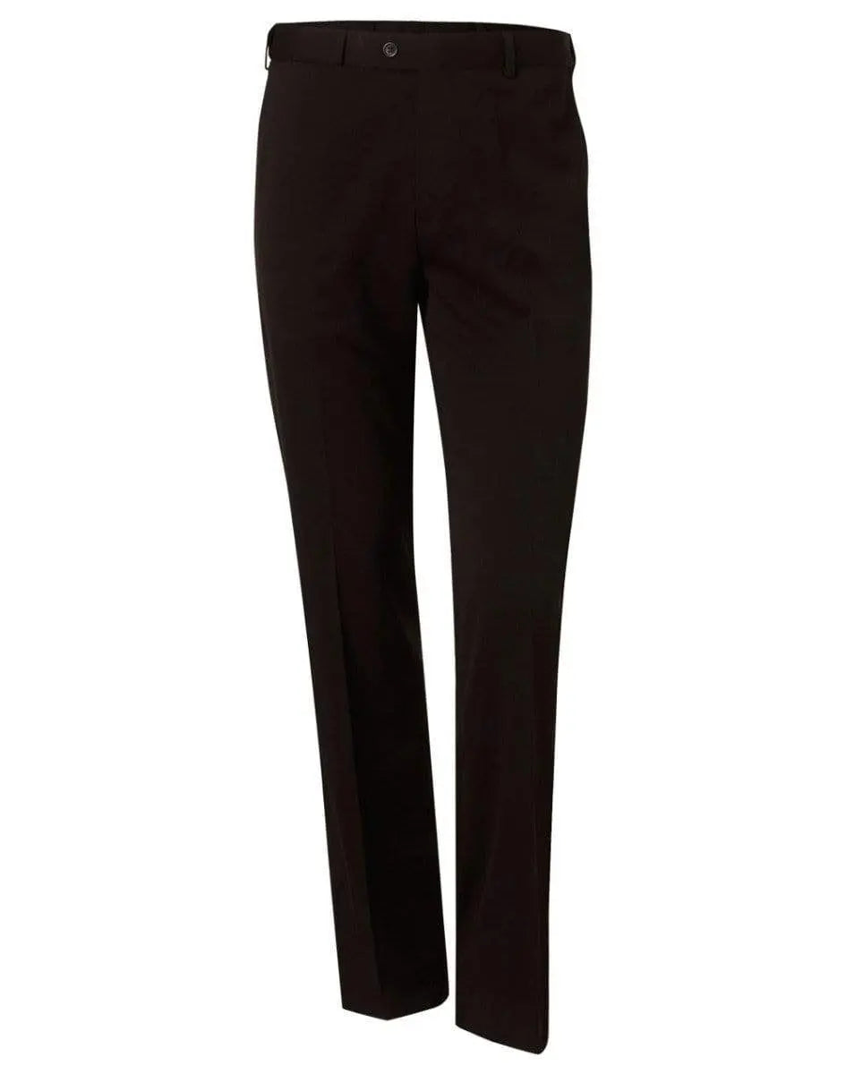 Benchmark Corporate Wear Navy / 77 BENCHMARK Men's Wool Blend Stretch Pants M9300