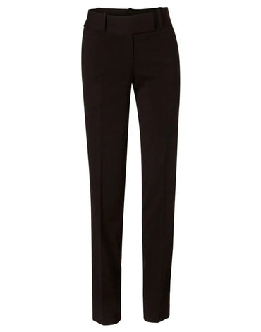 Benchmark Corporate Wear Black / 6 BENCHMARK Women's Poly/Viscose Stretch Low Rise Pants M9420