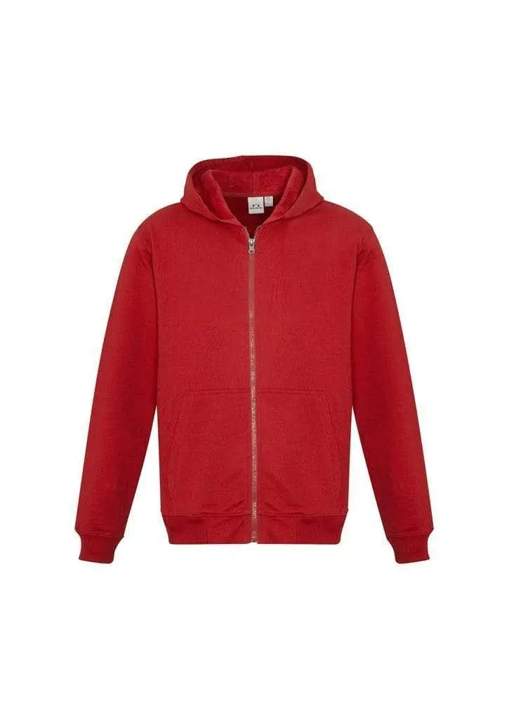 Biz Collection Active Wear Biz Collection Kid’s Crew Zip Hoodie SW762K