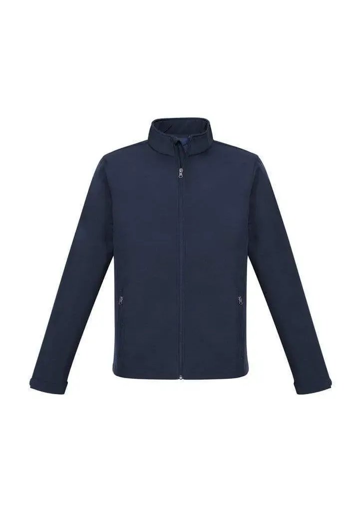 Biz Collection Men’s Apex Lightweight Soft-shell Jacket J740m in Navy