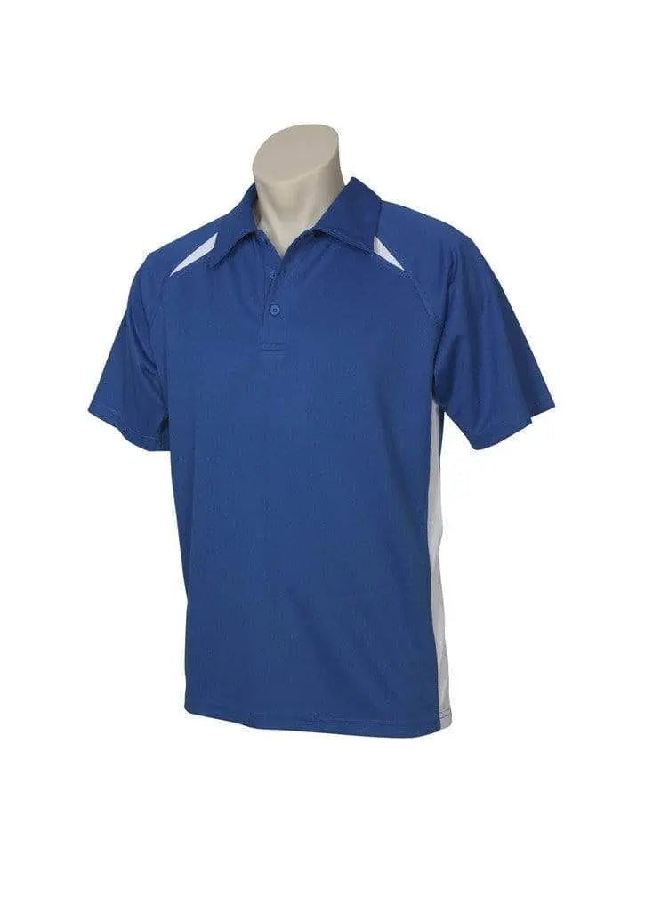 Biz Collection Casual Wear Royal/White / S Biz Collection Men’s Splice Polo P7700