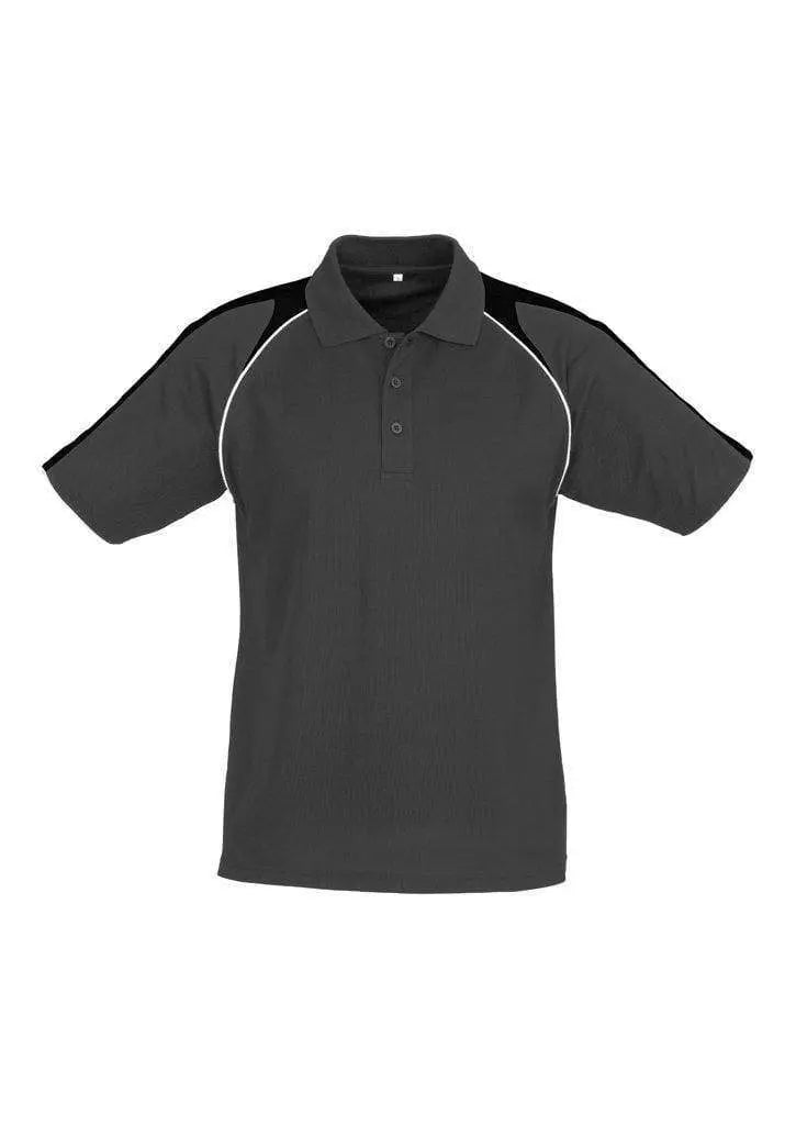 Biz Collection Casual Wear Ash/Black/White / S Biz Collection Men’s Triton Polo P225MS